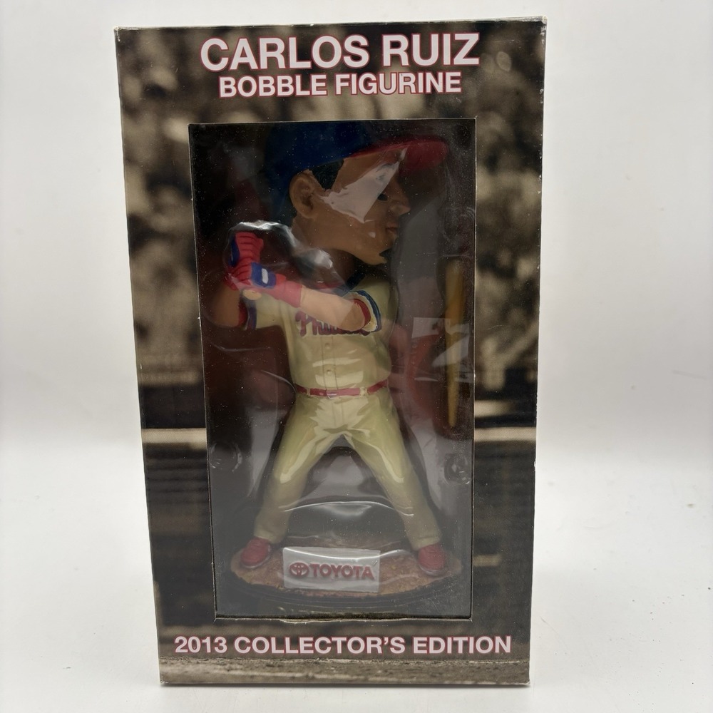 Carlos Ruiz Bobblehead Figurine 2013 Collector's Edition Phillies Toyota SGA